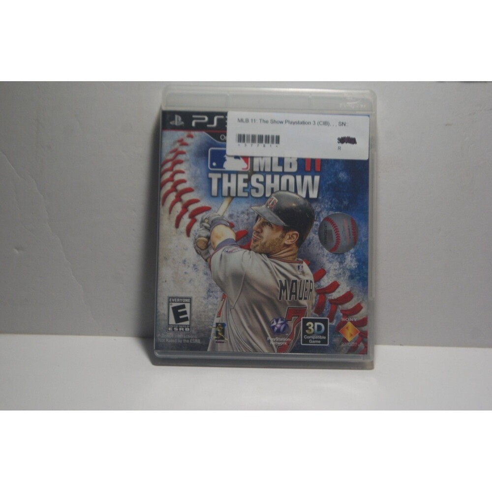 MLB 11 The Show (sony PlayStation 3 2011) Baseball Sim Action Fun to Play